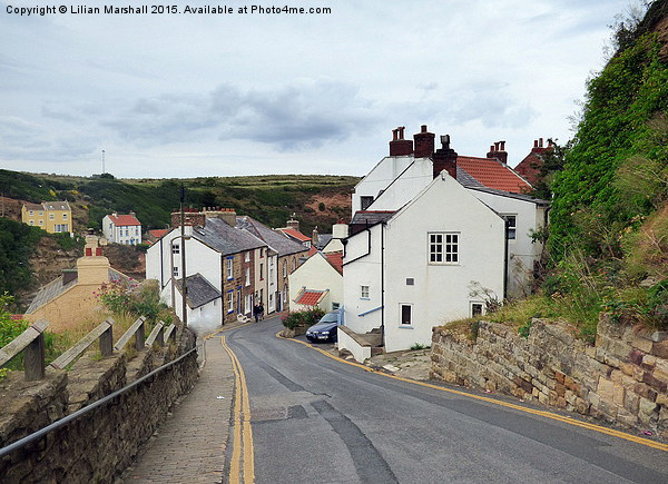  Staithes Picture Board by Lilian Marshall