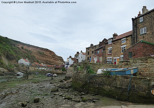  Staithes. Picture Board by Lilian Marshall