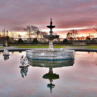 Buy canvas prints of Stanley Park Blackpool. by Lilian Marshall