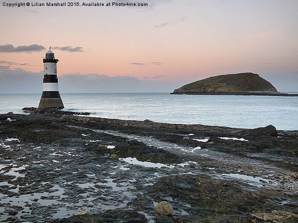  Penmon Lighthouse and Puffin Island. Picture Board by Lilian Marshall