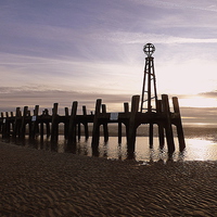 Buy canvas prints of  St Annes Pier.  by Lilian Marshall