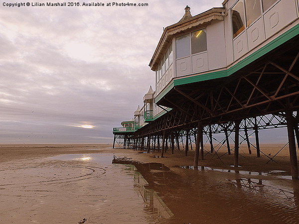  St Annes Pier.  Picture Board by Lilian Marshall