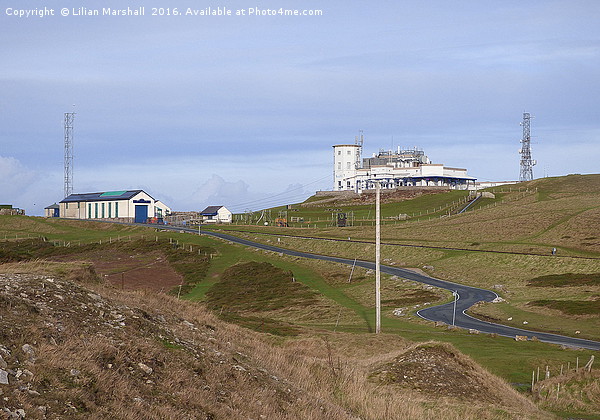 Great Orme Summit Complex and Visitor Centre.  Picture Board by Lilian Marshall