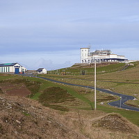 Buy canvas prints of Great Orme Summit Complex and Visitor Centre.  by Lilian Marshall