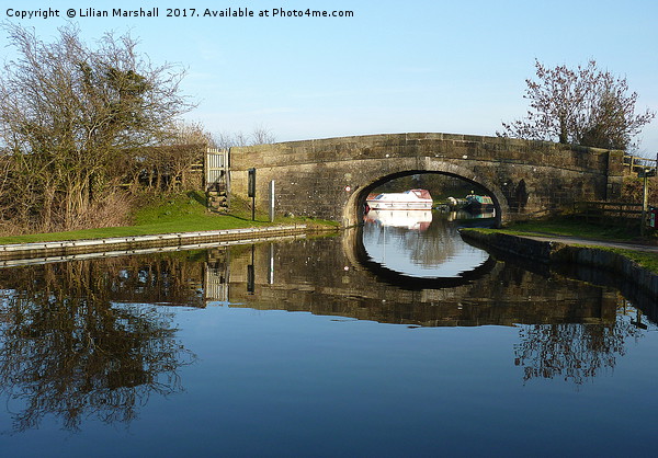 Lancaster Canal at Garstang.  Picture Board by Lilian Marshall
