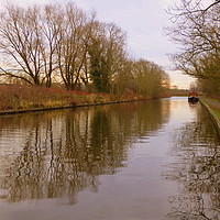 Buy canvas prints of Lancaster Canal, Garstang.  by Lilian Marshall