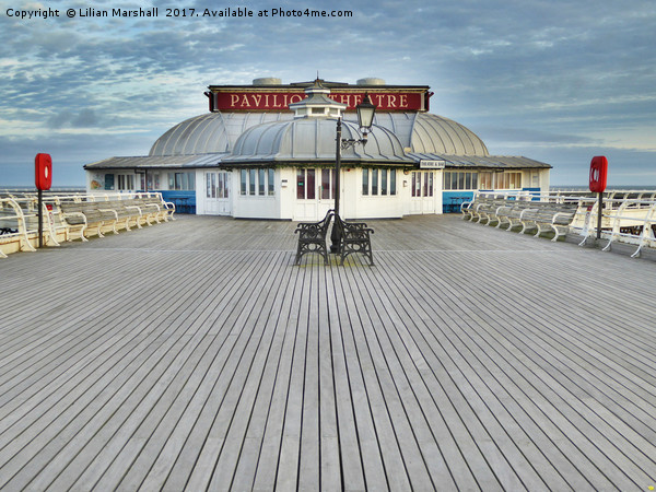 Pavillion Theatre Cromer Pier,  Picture Board by Lilian Marshall
