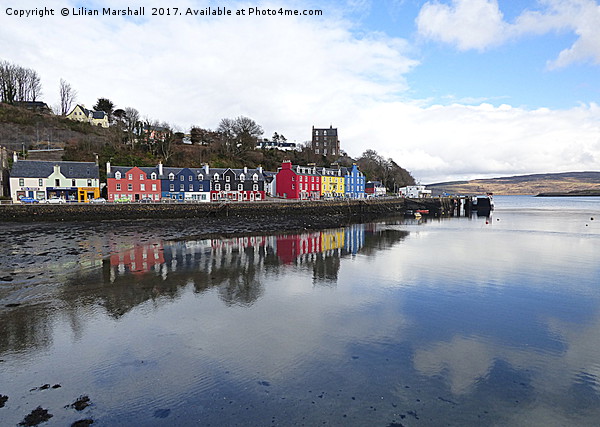 Tobermoray waterfront.  Picture Board by Lilian Marshall