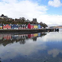 Buy canvas prints of Tobermoray waterfront.  by Lilian Marshall