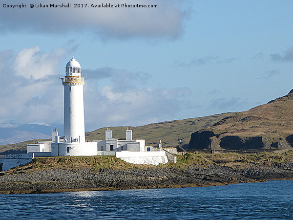 Lismore Lighthouse, Picture Board by Lilian Marshall
