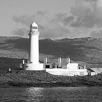 Buy canvas prints of Lismore Lighthouse, Oban, by Lilian Marshall
