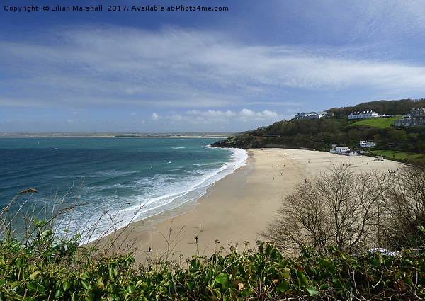 Porthminster Beach Cornwall. Picture Board by Lilian Marshall