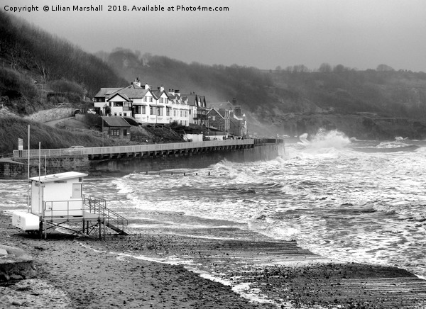 Sandsend Beach Scarborough.  Picture Board by Lilian Marshall