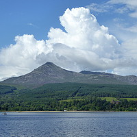 Buy canvas prints of Goat Fell. Isle of Arran. by Lilian Marshall
