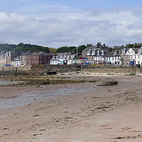 Buy canvas prints of Promenade at Millport.  by Lilian Marshall