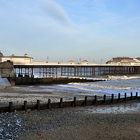 Buy canvas prints of Cromer Pier  by Lilian Marshall
