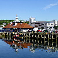 Buy canvas prints of Ferry terminal Rothesay. by Lilian Marshall