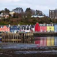 Buy canvas prints of Tobermoray waterfront.  by Lilian Marshall