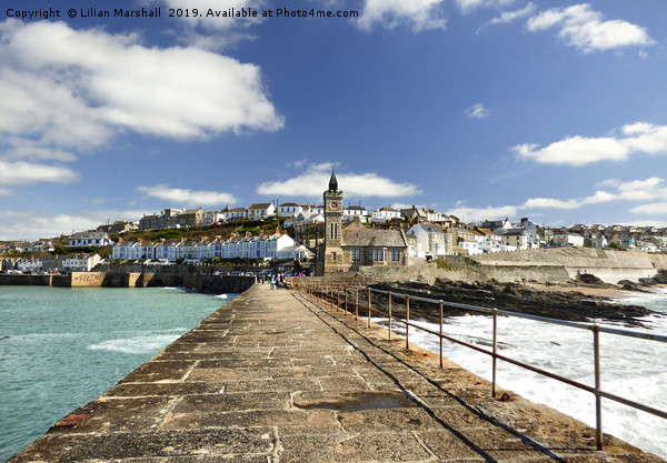 Porthleven Cornwall. Picture Board by Lilian Marshall