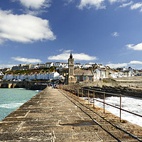 Buy canvas prints of Porthleven Cornwall. by Lilian Marshall