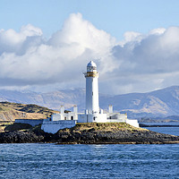 Buy canvas prints of Lismore Lighthouse, Oban, by Lilian Marshall