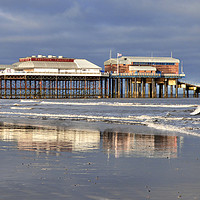 Buy canvas prints of Cromer Pier. Norfolk. by Lilian Marshall