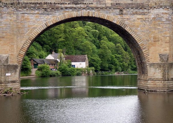 Prebends Bridge , Durham. Picture Board by Lilian Marshall