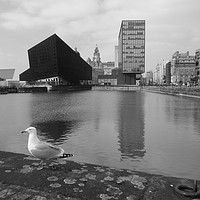 Buy canvas prints of Liverpool Waterfront. by Lilian Marshall