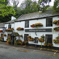Buy canvas prints of Mother Shipton Inn by Lilian Marshall