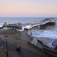 Buy canvas prints of Cromer Pier. by Lilian Marshall