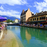 Buy canvas prints of Annecy France.  by Lilian Marshall