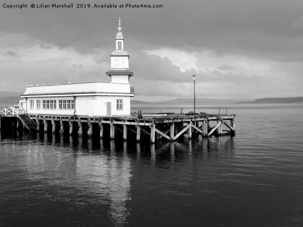Dunoon Pier Scotland.  Picture Board by Lilian Marshall