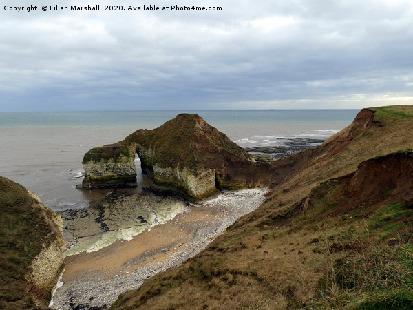 High Stacks Flamborough. Picture Board by Lilian Marshall