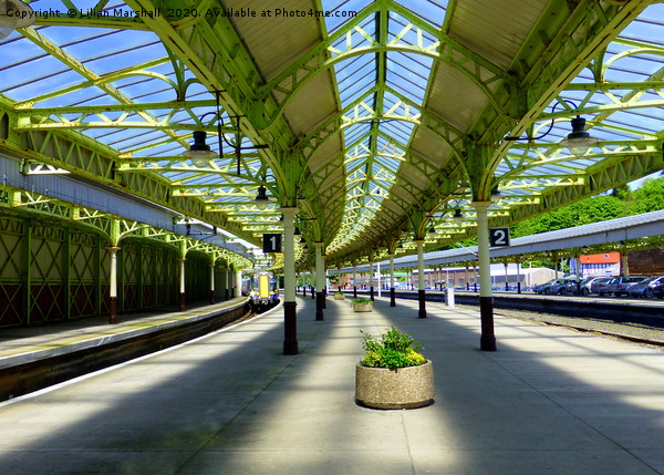 Wemyss Bay Station .  Picture Board by Lilian Marshall