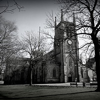 Buy canvas prints of Blackburn Cathedral.  by Lilian Marshall