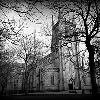 Buy canvas prints of Blackburn Cathedral, by Lilian Marshall