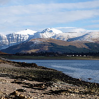 Buy canvas prints of Ben Nevis mountain range. by Lilian Marshall