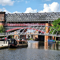 Buy canvas prints of Castlefields Manchester by Lilian Marshall