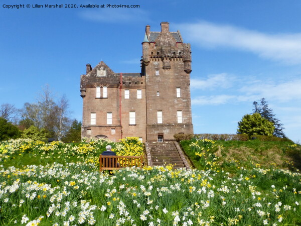 Spring at Brodick Castle, Picture Board by Lilian Marshall