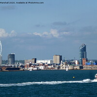 Buy canvas prints of Spinnaker Tower Portsmouth.  by Lilian Marshall