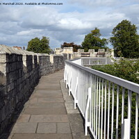 Buy canvas prints of Medieval walls of York.  by Lilian Marshall