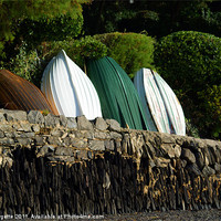 Buy canvas prints of cornish boat yard by paul forgette