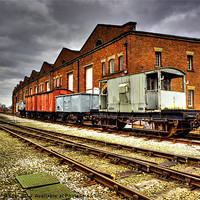 Buy canvas prints of Liverpool Road Station Manchester by Sandra Pledger