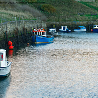 Buy canvas prints of Seaton moored by andrew saxton