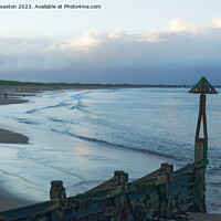 Buy canvas prints of Seaton sands by andrew saxton