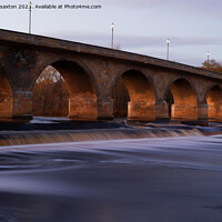 Buy canvas prints of Water bridge  by andrew saxton
