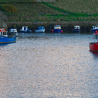 Buy canvas prints of Small boats by andrew saxton