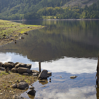 Buy canvas prints of  THIRLMERE LAKE by andrew saxton