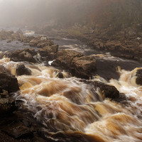 Buy canvas prints of  MISTY STREAM by andrew saxton