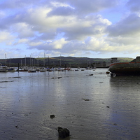Buy canvas prints of  CONWY BOATS. by andrew saxton